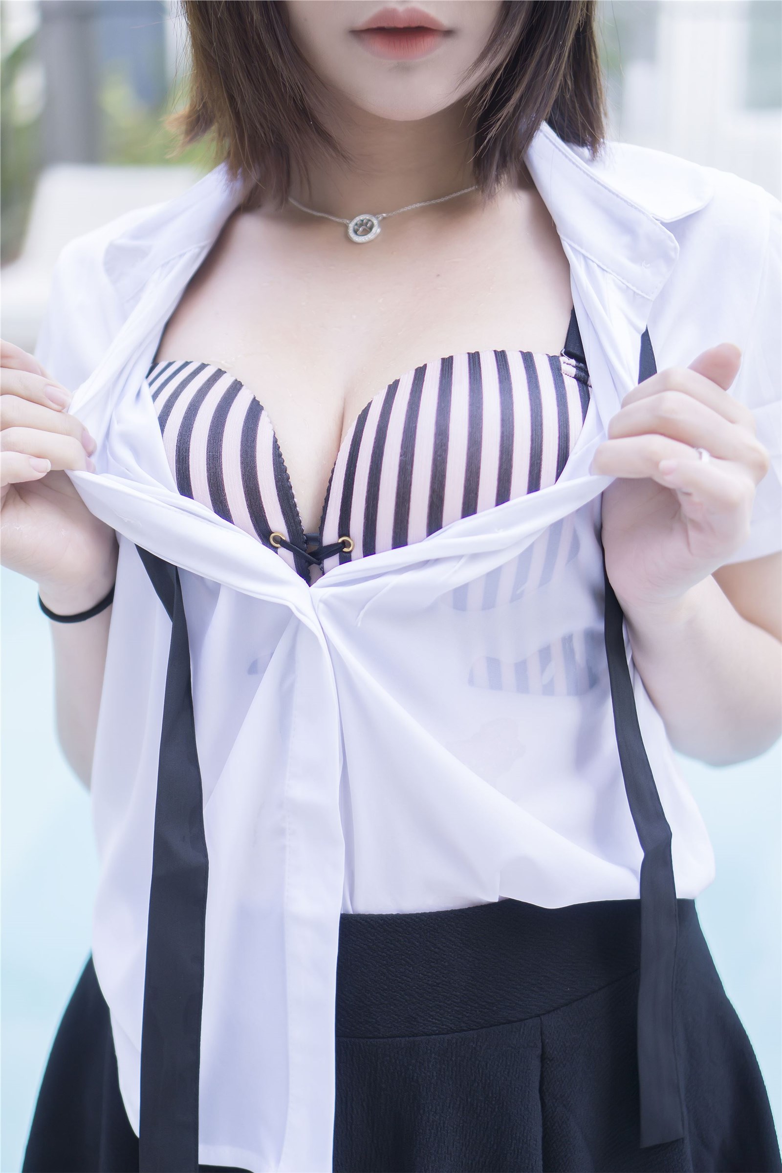 Hana Bunny NO.232 Wet Shirt Casual(6)